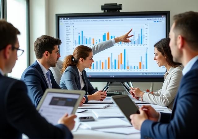 Consultores de Ferrum Talent revisando nóminas